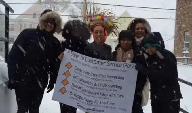 GraduationSource Support Team During The Snowstorm