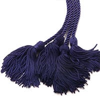 Navy Blue Double Graduation Honor Cord