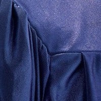 Navy Blue Shiny Graduation Gown Color Swatch