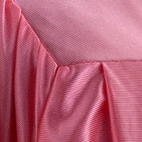 Pink Shiny Graduation Gown Color Swatch