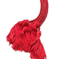 Red Double Graduation Honor Cord