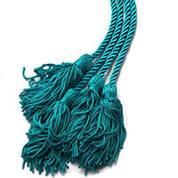 Turquoise Double Graduation Honor Cord
